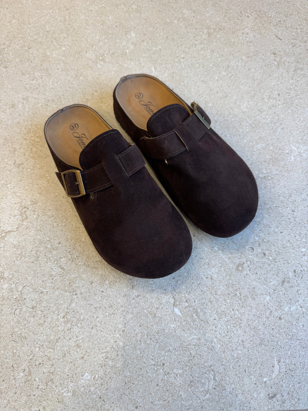 Sabot Suede Moka