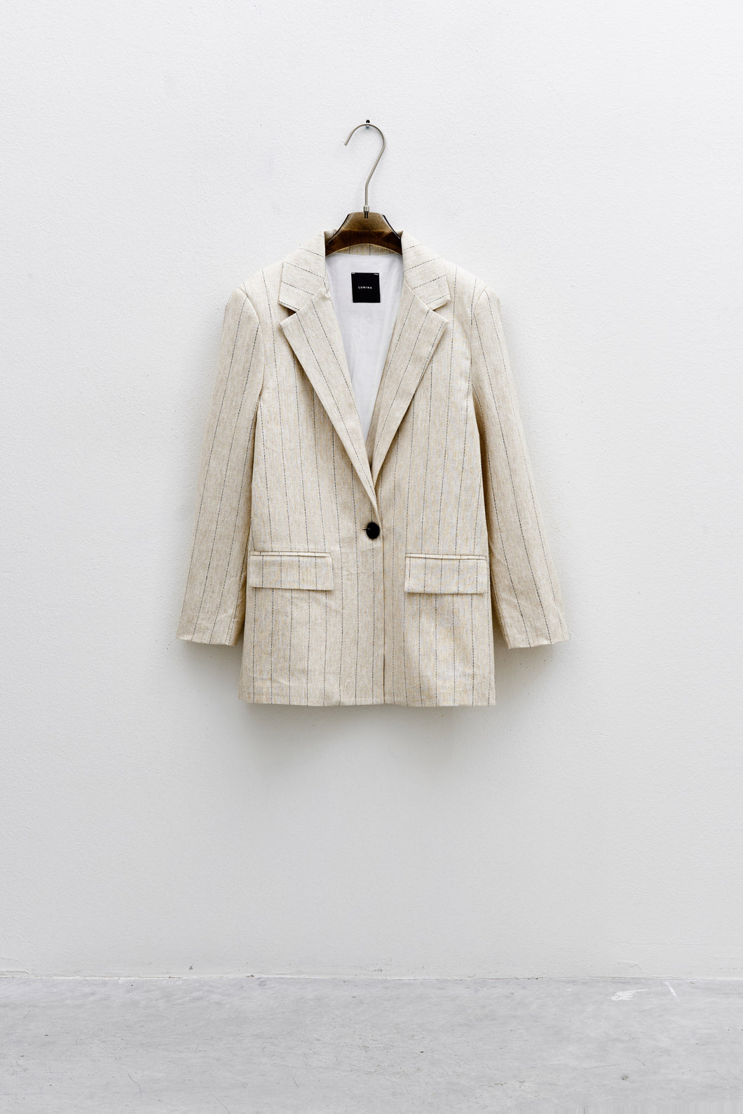 Blazer in Lino Gessato