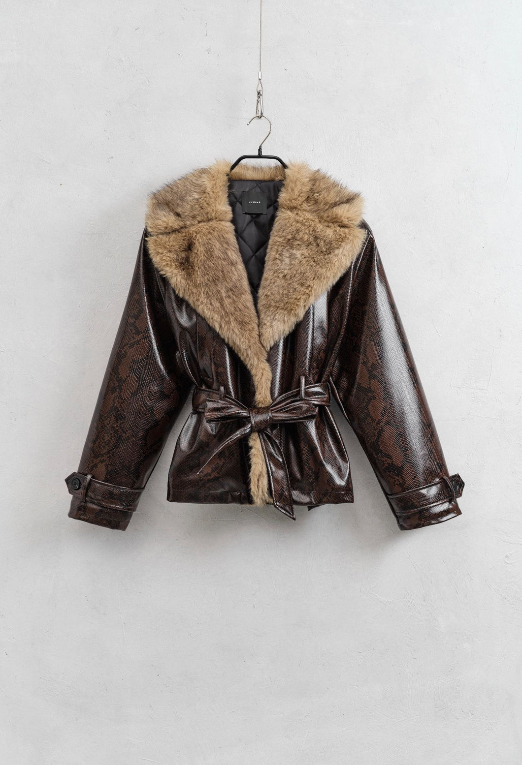 Trench Collo Pelliccia