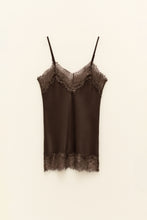 Carica l'immagine nel visualizzatore di Gallery, Top Satinato con Pizzo
