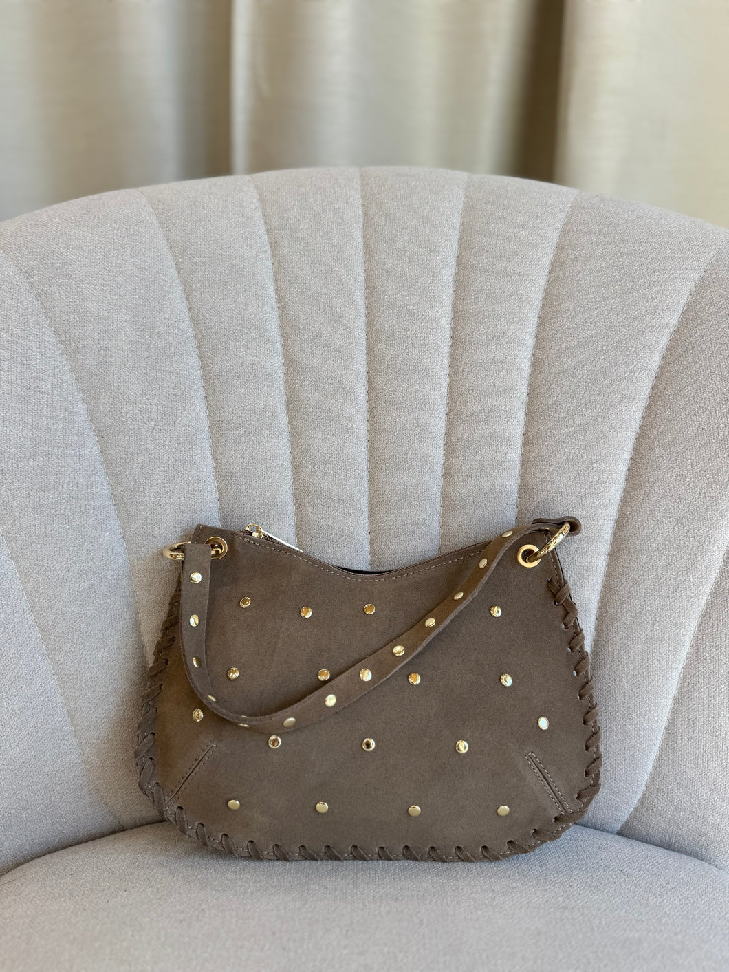 Borsa con Mini Borchie