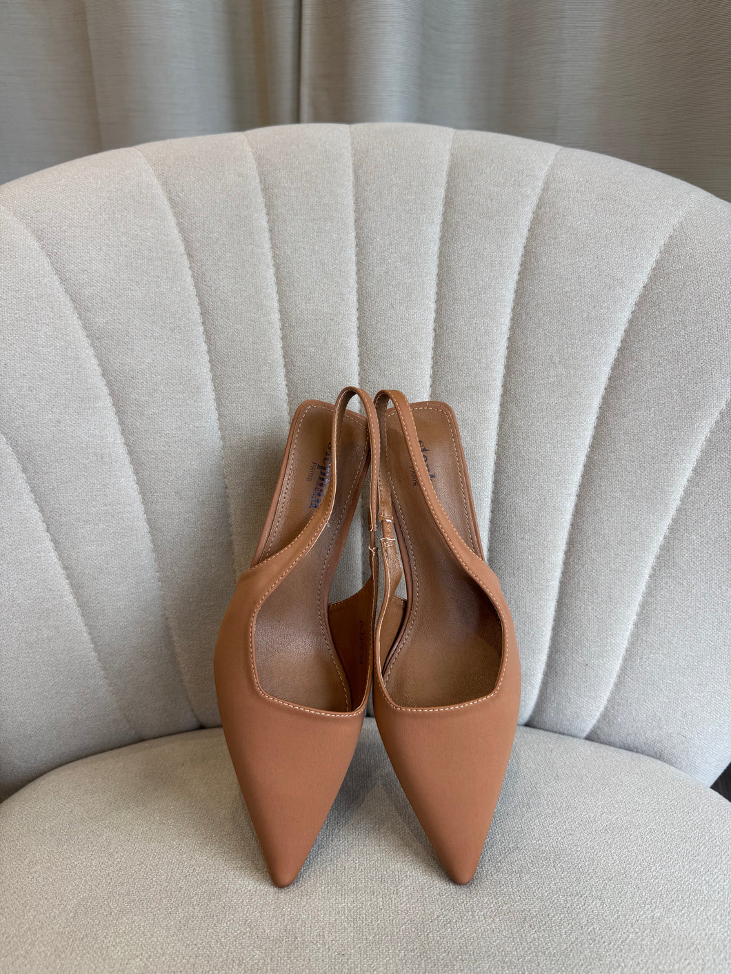 Slingback Tan